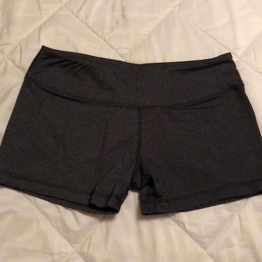 small charcoal spandex